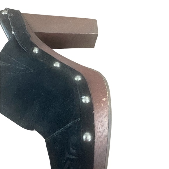 Jessica Simpson Dalia Women's Black Suede Mules, Size 7.5 - Picture 4 of 6